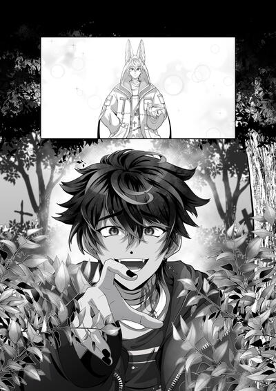 FanMade K9 Kuro Manga. (No Dialogue). Art By: Kay