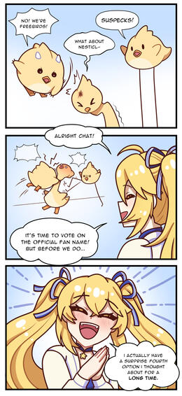 DokiBird Comic No.1 Page 1. By: Cassia and Kay